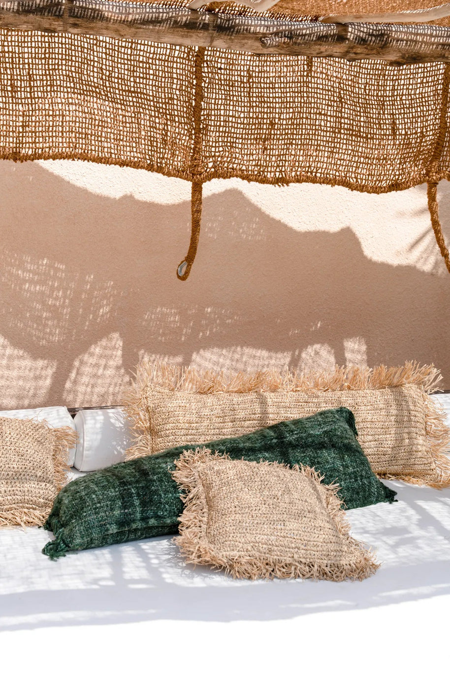 The Oh My Gee Cushion Cover - Forest Green - 35 x 100 cm