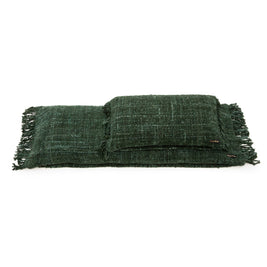 The Oh My Gee Cushion Cover - Forest Green - 35 x 100 cm