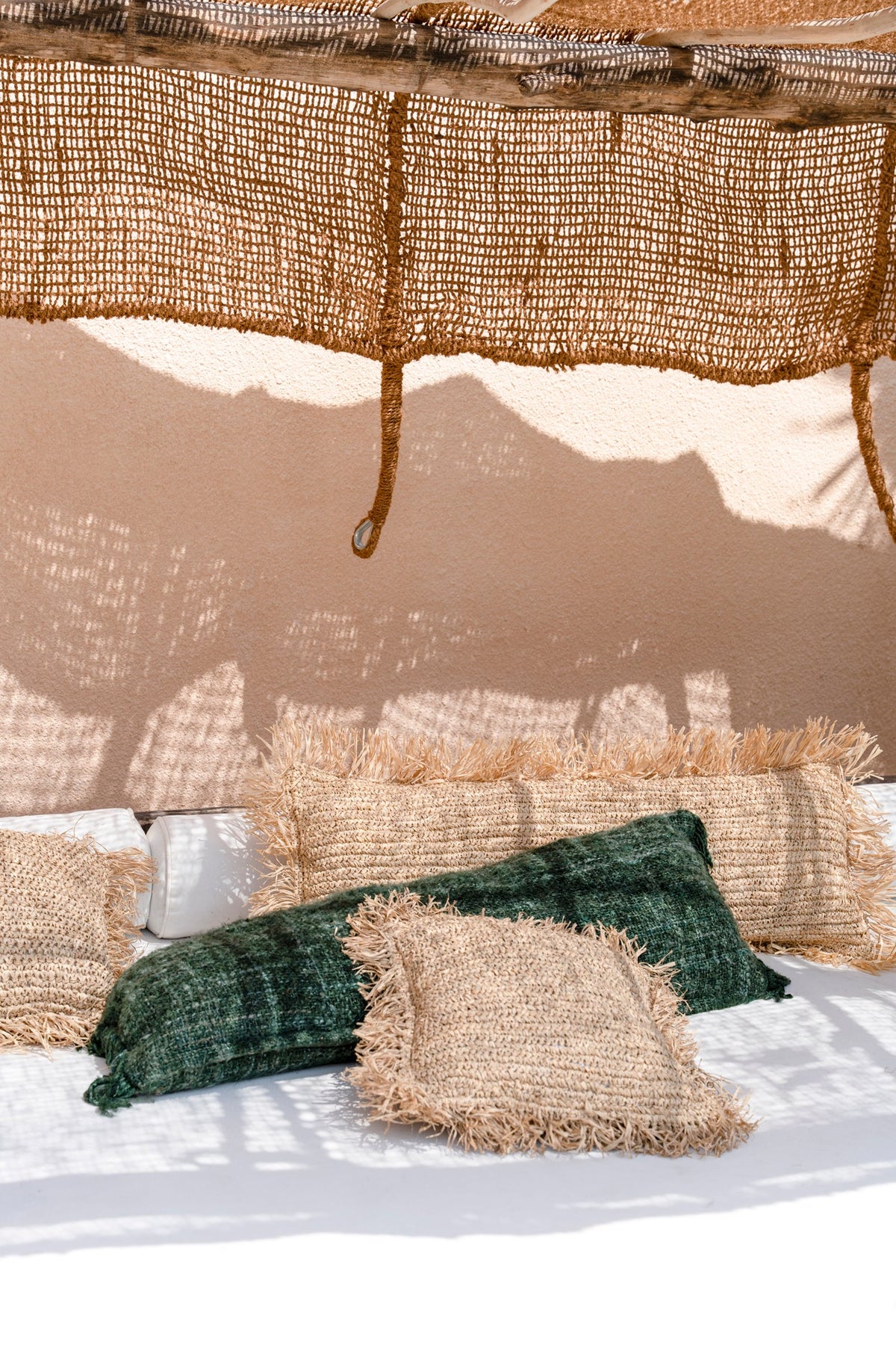 The Oh My Gee Cushion Cover - Forest Green - 35 x 100 cm