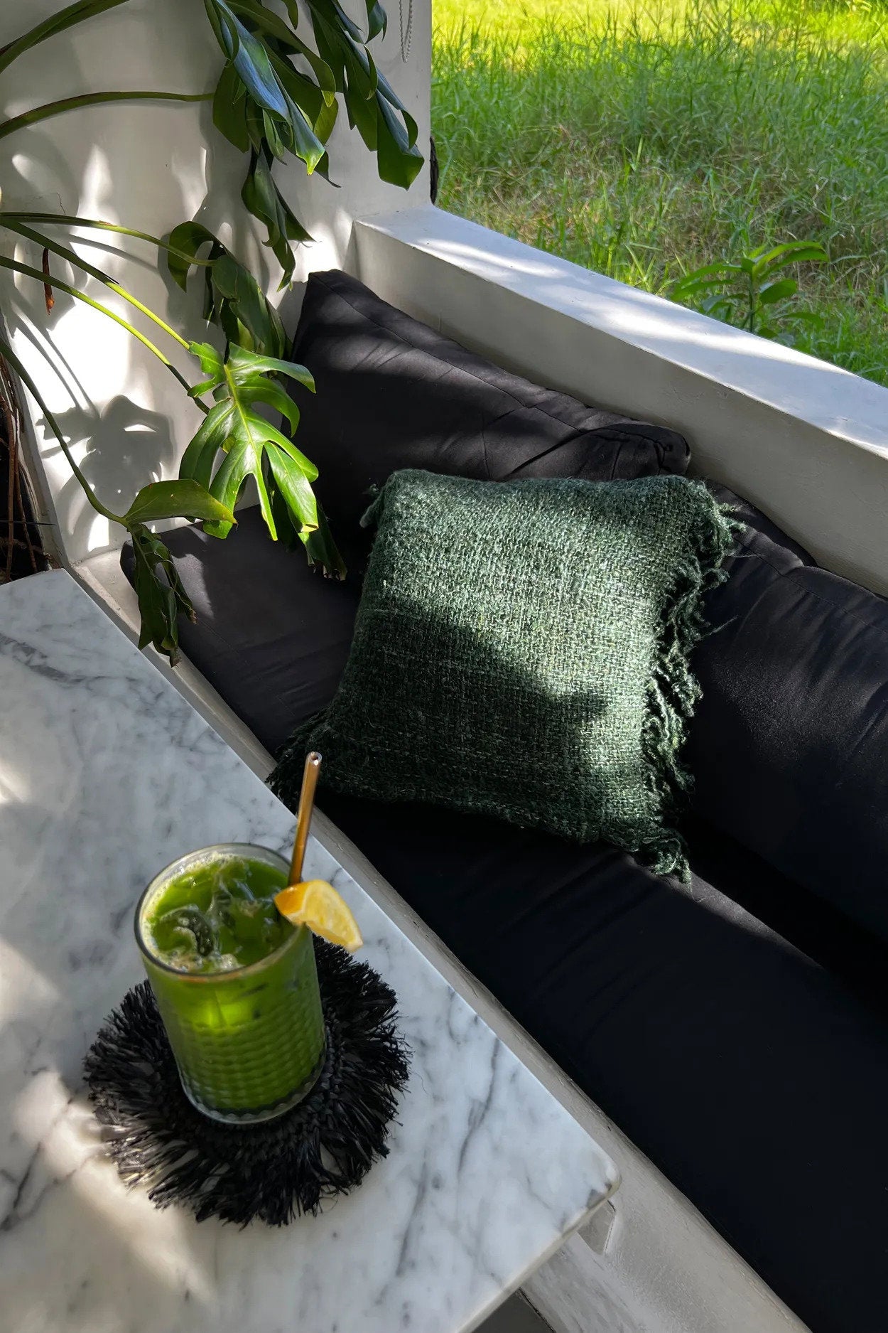 The Oh My Gee Cushion Cover - Forest Green - 60 x 60 cm