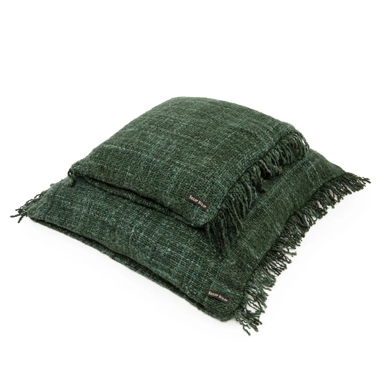 The Oh My Gee Cushion Cover - Forest Green - 60 x 60 cm
