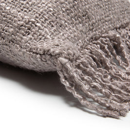 The Oh My Gee Cushion Cover - Pearl Grey - 35 x 100 cm