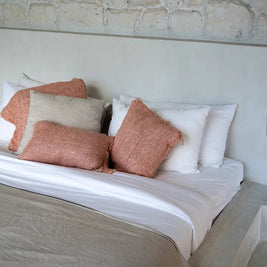 The Oh My Gee Cushion Cover - Salmon Pink - 30 x 50 cm