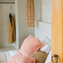 The Oh My Gee Cushion Cover - Salmon Pink - 30 x 50 cm