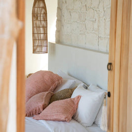 The Oh My Gee Cushion Cover - Salmon Pink - 40x40