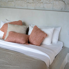 The Oh My Gee Cushion Cover - Salmon Pink - 40x40