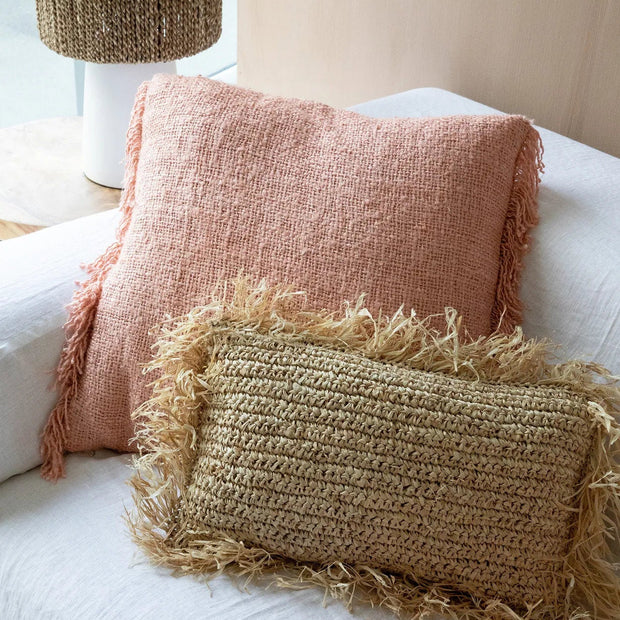 The Oh My Gee Cushion Cover - Salmon Pink - 60x60