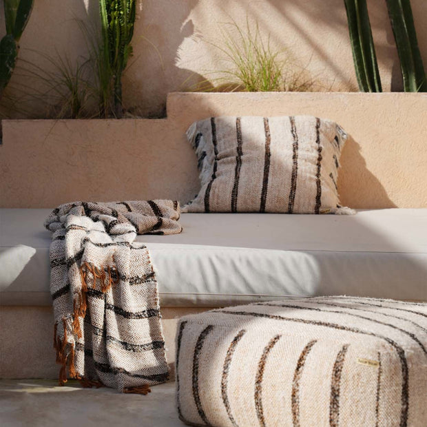 The s'il vous Plaid - Bohemian White