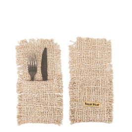 The Oh My Gee Cutlery Holder - Beige