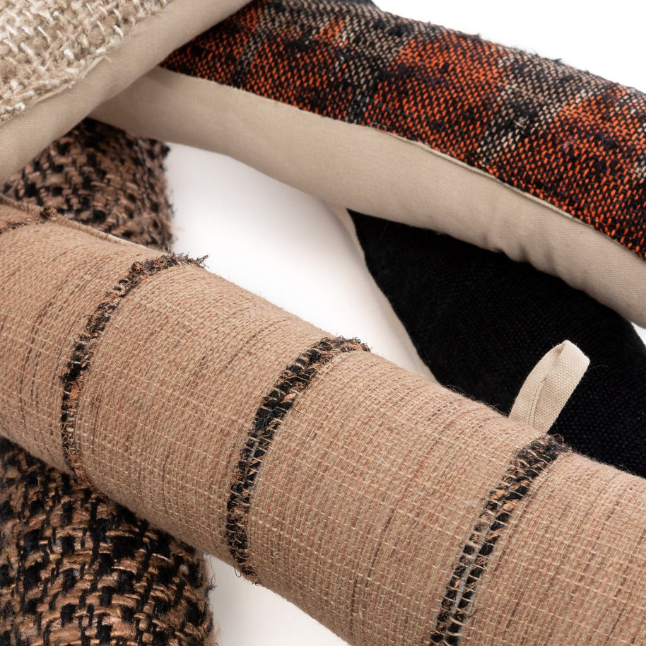 The Oh My Gee Doorstop - Black and Orange