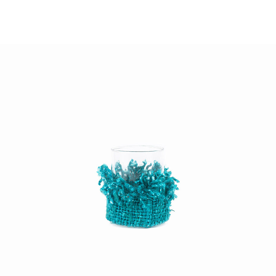 The Oh My Gee Candle Holder - Aqua - M