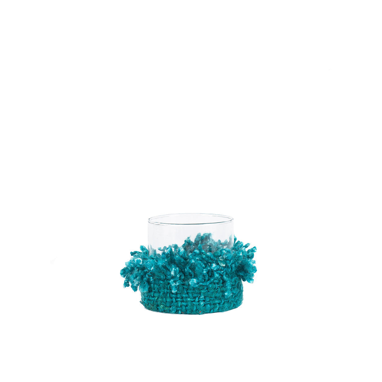 The Oh My Gee Candle Holder - Aqua - Small