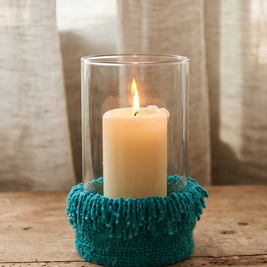 The Oh My Gee Candle Holder - Aqua - XXL