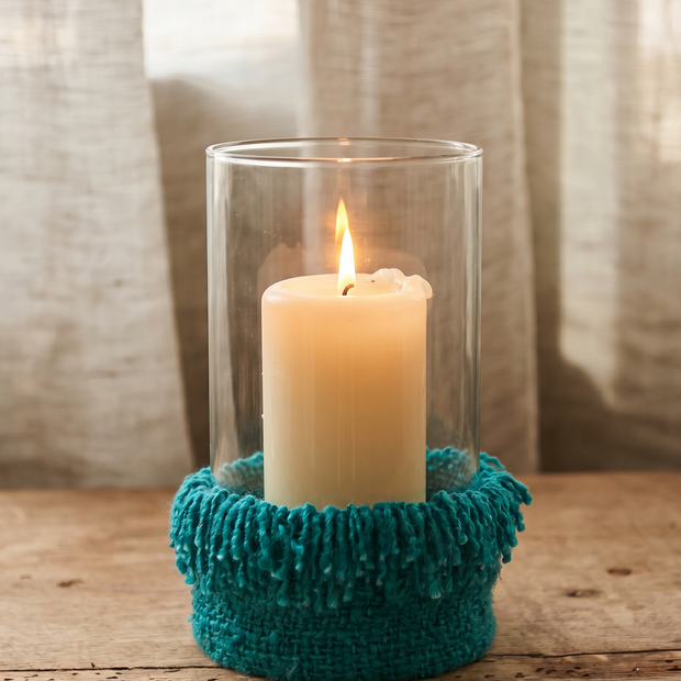 The Oh My Gee Candle Holder - Aqua - XXL