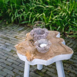 The Oh My Gee Candle Holder - Concrete - M