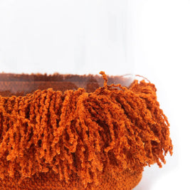 The Oh My Gee Candle Holder - Rust Velvet - Small
