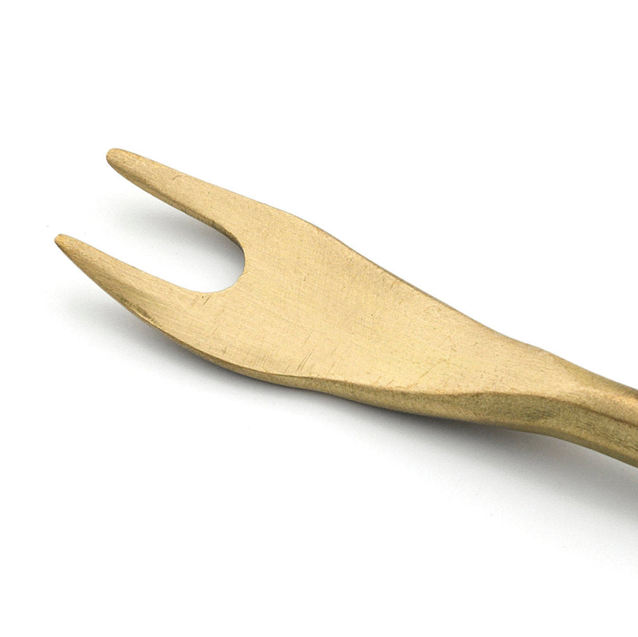 The Olive Fork - Gold - Small