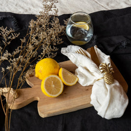 The Linen Napkin - White