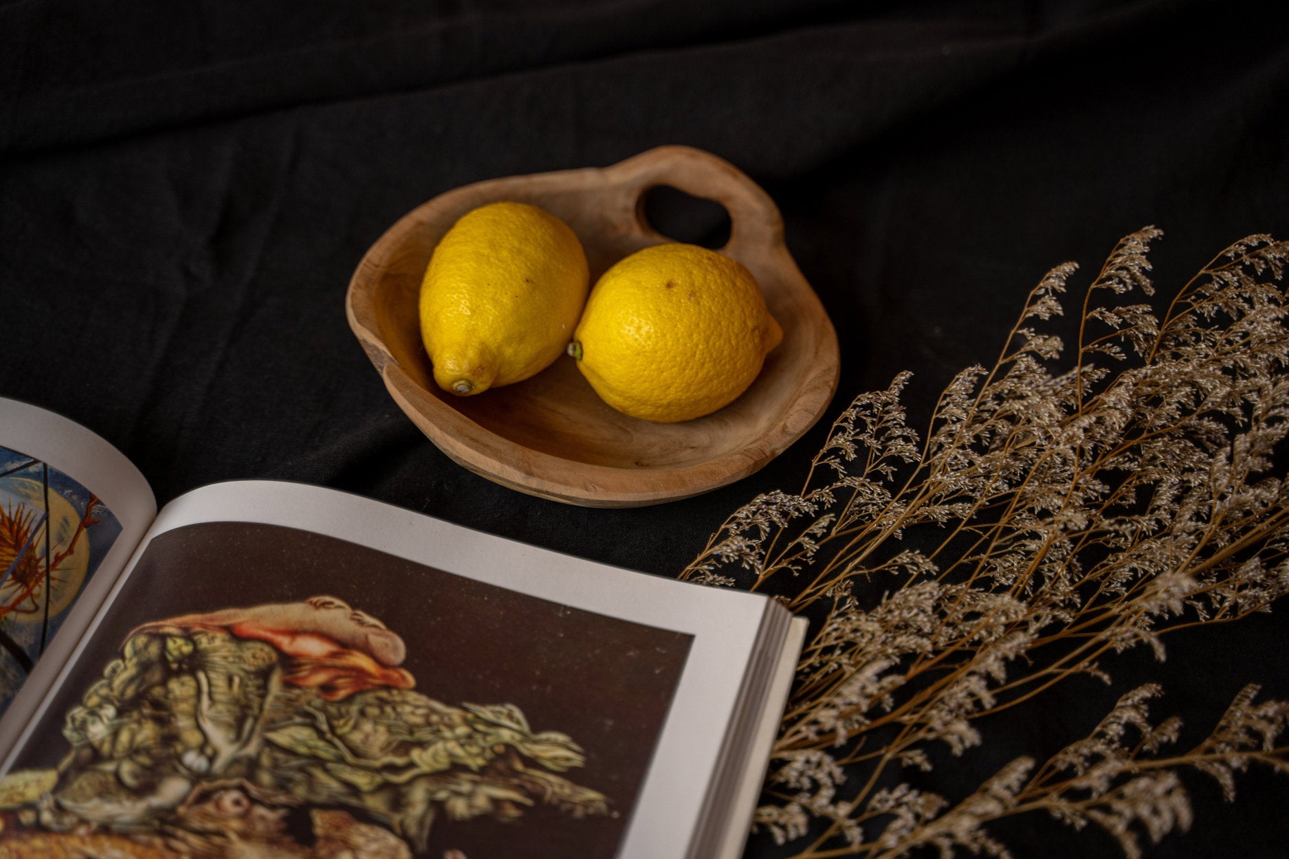 Linen Tablecloth - Black - 150 x 150 cm