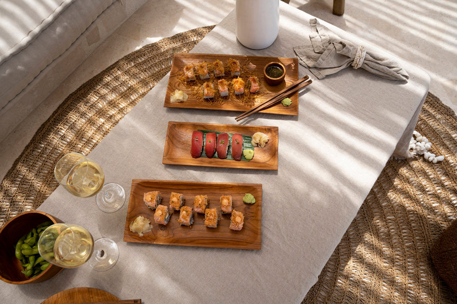 Linen tablecloth - beige - 150 x 250 cm