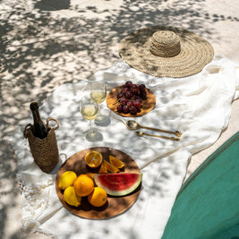 The Linen Tablecloth - White - 150 x 250
