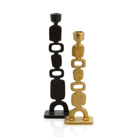 The Totemo Candle Holder - Gold - Medium