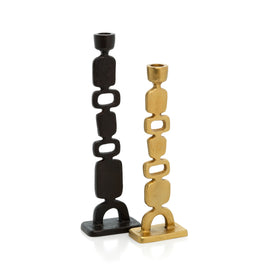 The Totemo Candle Holder - Gold - Medium
