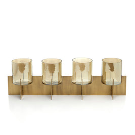 The Quarta Candle Holder - Gold