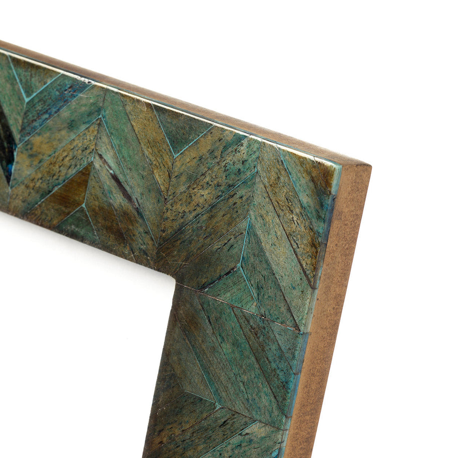 The Drift Blue Mosaic Frame - 10 x 15 in