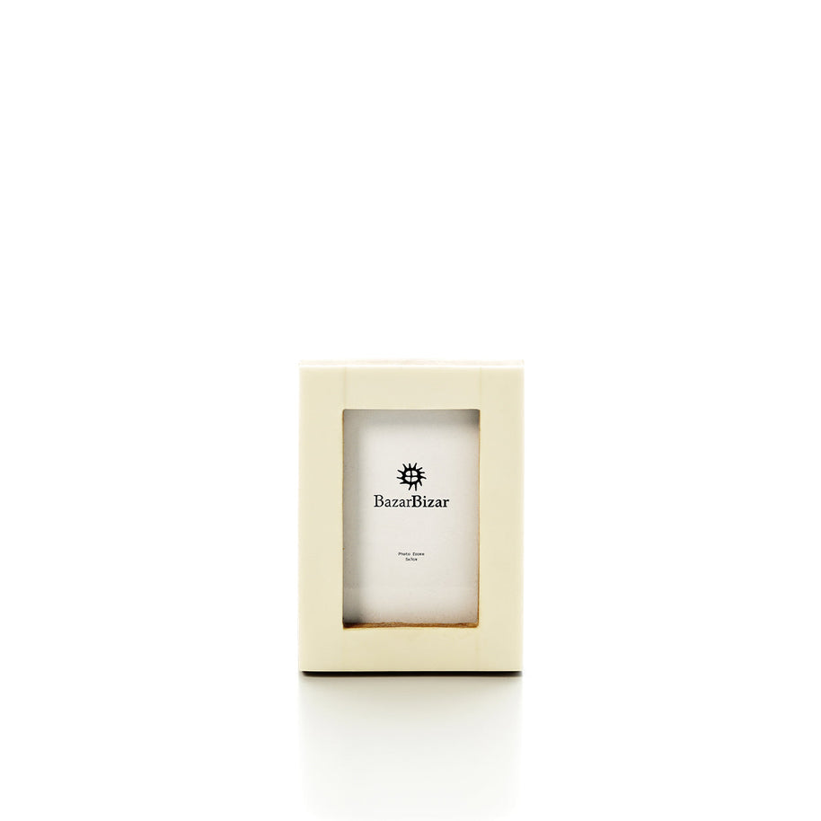 The Bone Petite Frame - White - 5x7