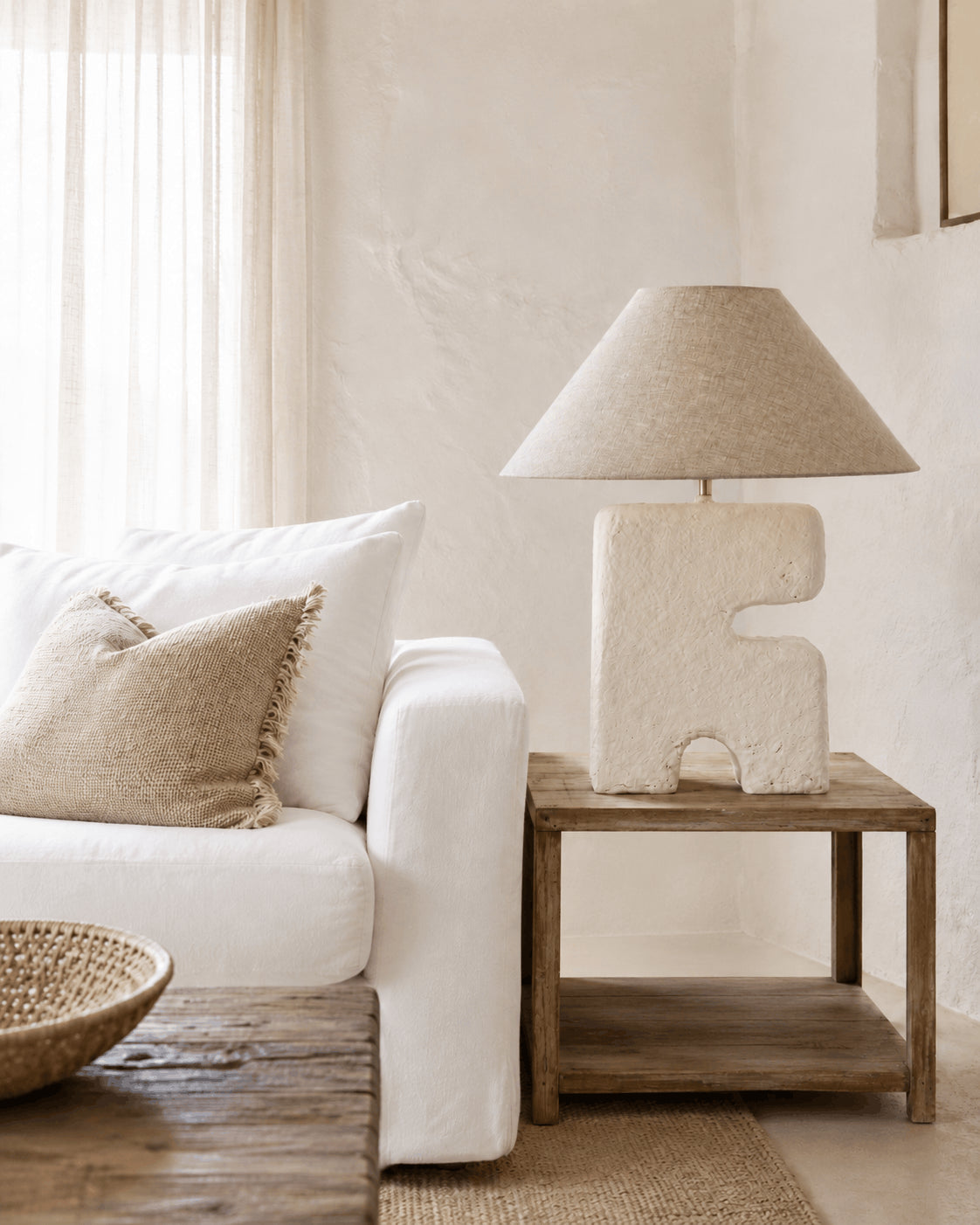 The L'Objet Table Lamp - White - Large