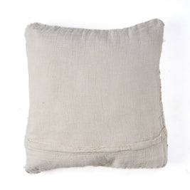 The Linen Threads Cushion Cover - Natural White