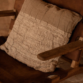 The Linen Edit Cushion Cover - Natural