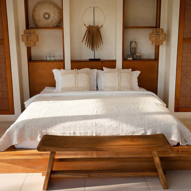 The Suar Bench - Natural - 120