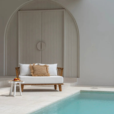 The Organic Side Table - Natural White
