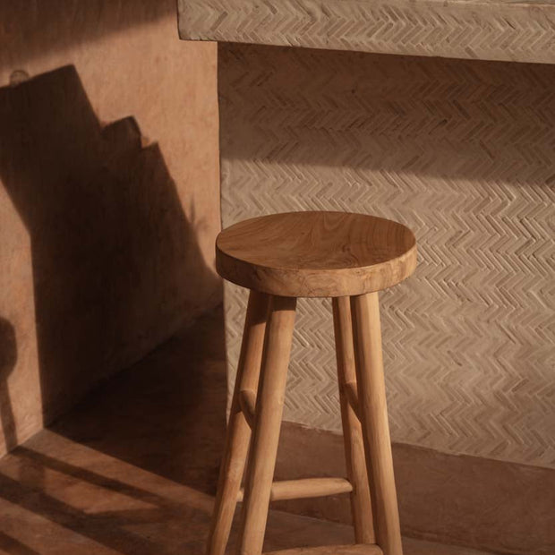 The Kedut Bar Stool - Natural