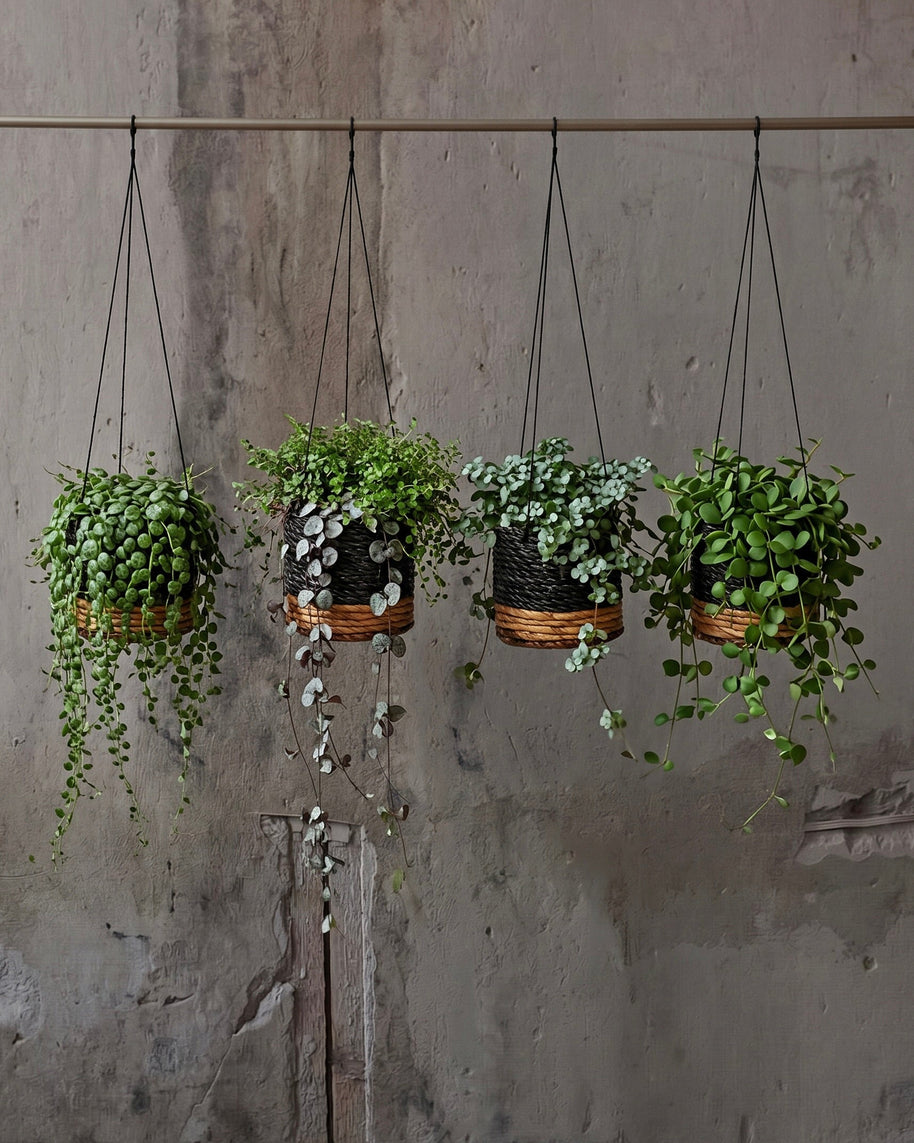 The Banana Plant Hanger - Natural Black - S