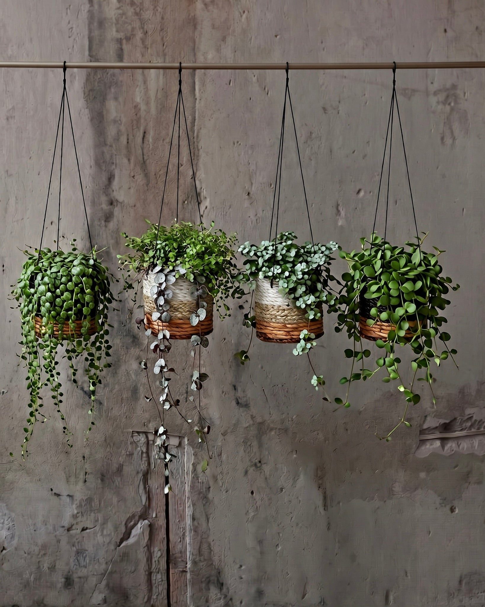 The Banana Plant Hanger - Natural White - Small