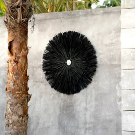 The Raffia Juju - Black