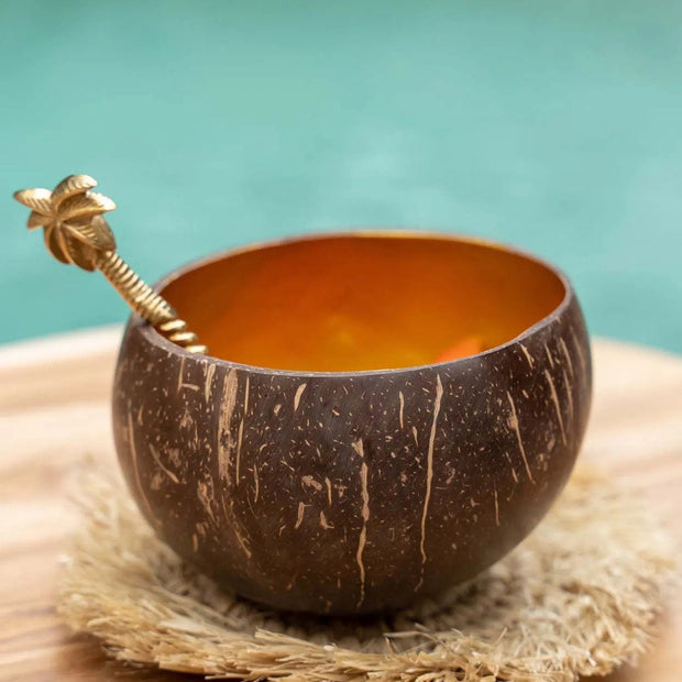 The Coco Food Bowl - Natural Gold