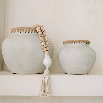 The Kubu Necklace - Natural White