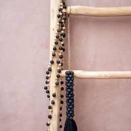 The Canggu Necklace - Natural Black