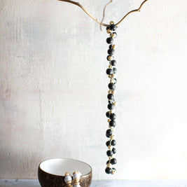 The Canggu Necklace - Natural Black