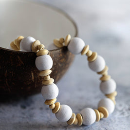 The Canggu Necklace - Natural White
