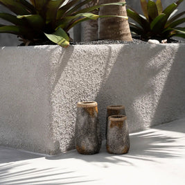 The Sneaky Vase - Antique Grey - L