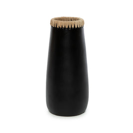 The Sneaky Vase - Black Natural - L