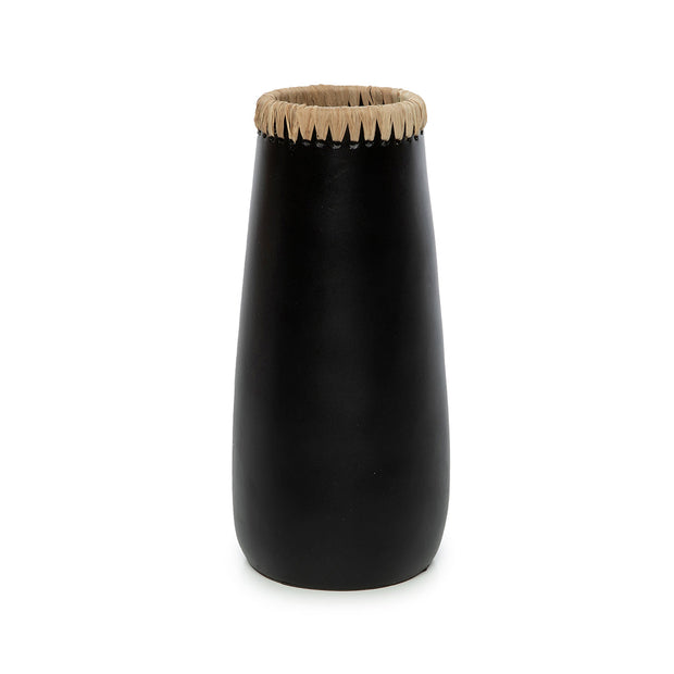 The Sneaky Vase - Black Natural - L