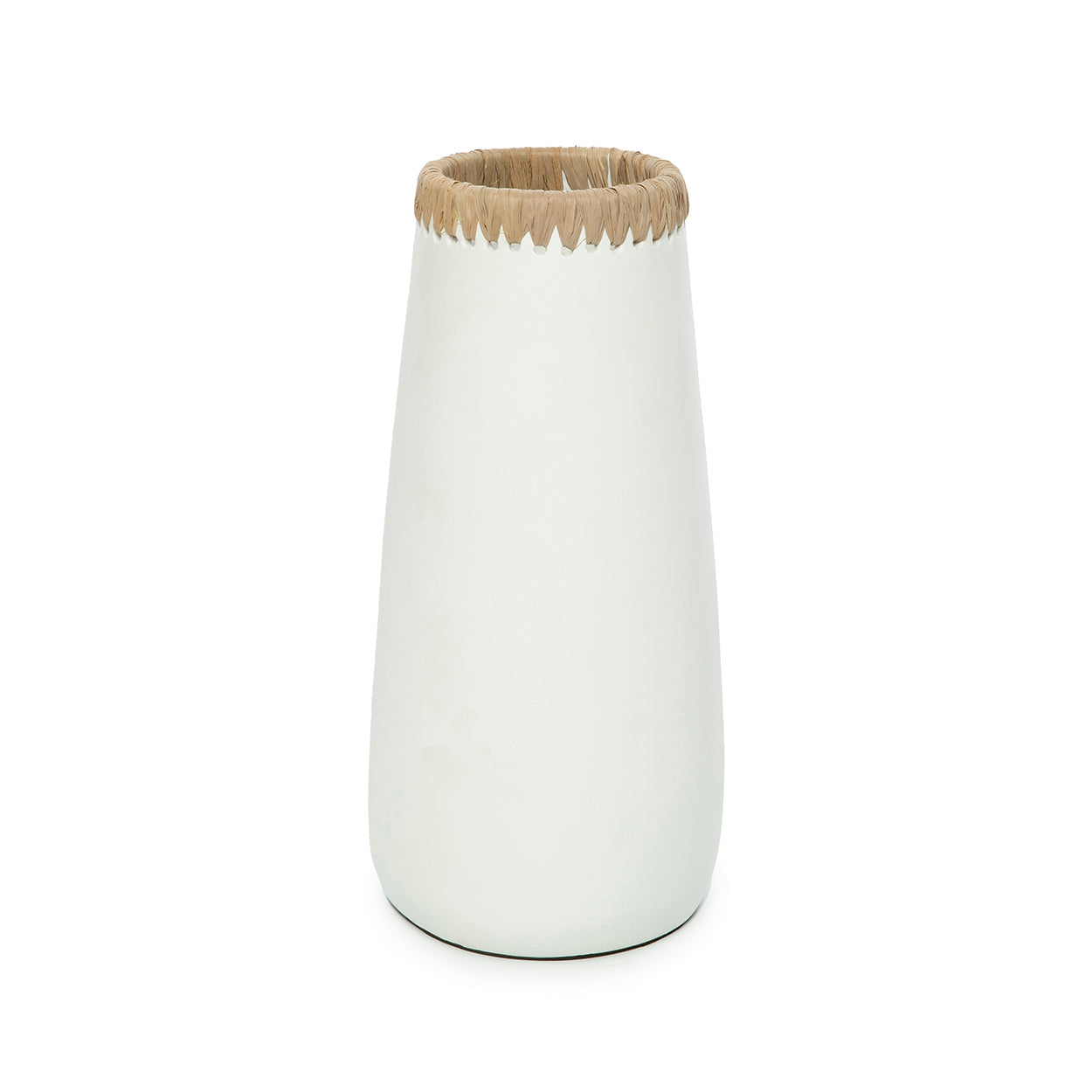The Sneaky Vase - White Natural - L