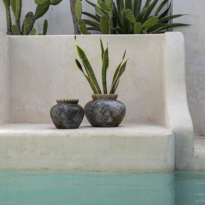 The Styly Vase - Antique Grey - M