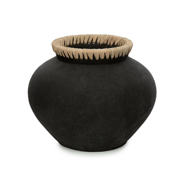 The Styly Vase - Black Natural - L